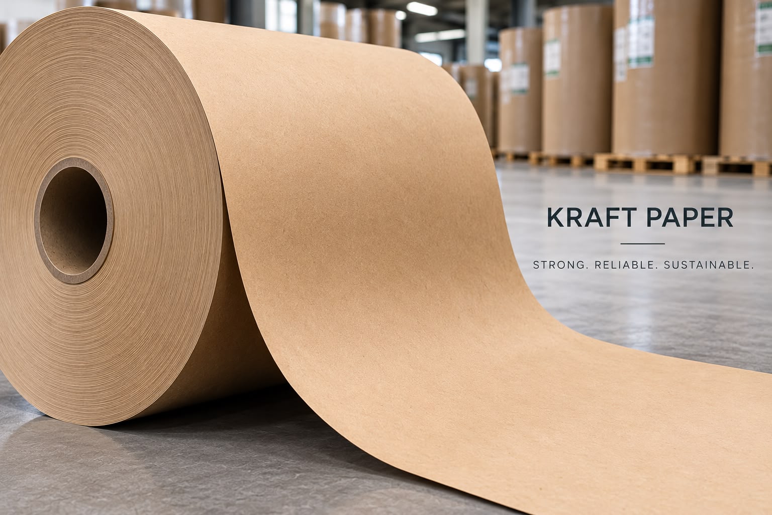 Kraft paper rolls